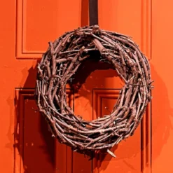 Crochet porte couronne de sapin