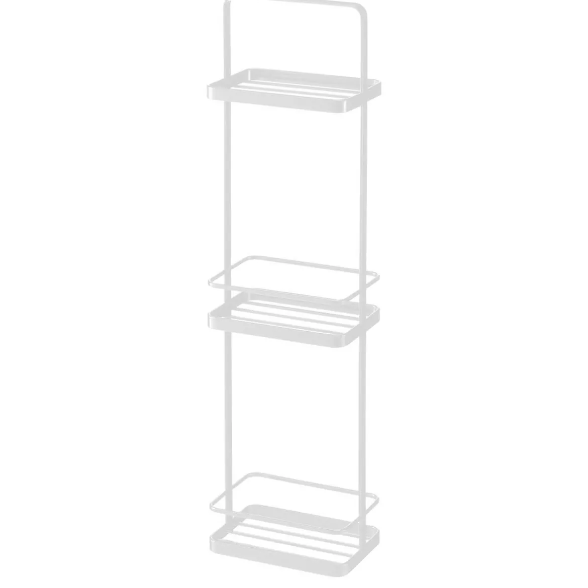 Etagère de salle de bain étroite sur pied