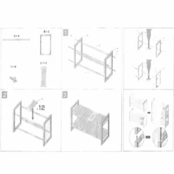 Etagère extensible sous évier