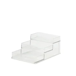 Etagère à épices en plastique transparent pour placard. Taille M