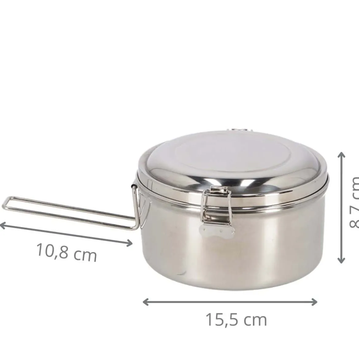 Gamelle de camping en inox