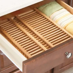 Égouttoir pliable en bambou