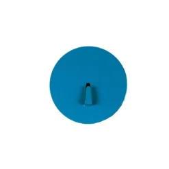Grand crochet aimanté bleu et rond