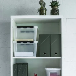 Grande boîte de rangement transparente 47 litres
