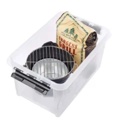 Grande boîte de rangement transparente 47 litres