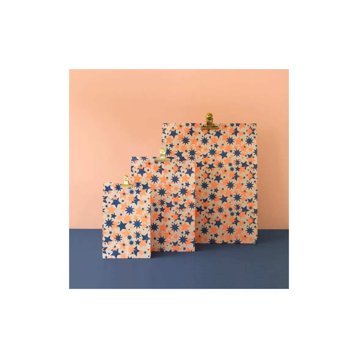 10 grandes pochettes cadeau à fond plat