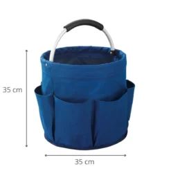 Grand panier en tissu pour produits d'entretien
