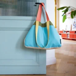 Grand sac en toile coloré