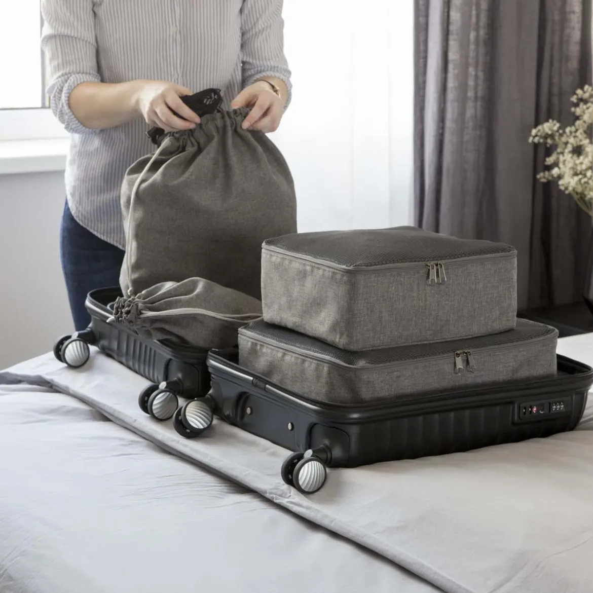 Housse de rangement pour valise