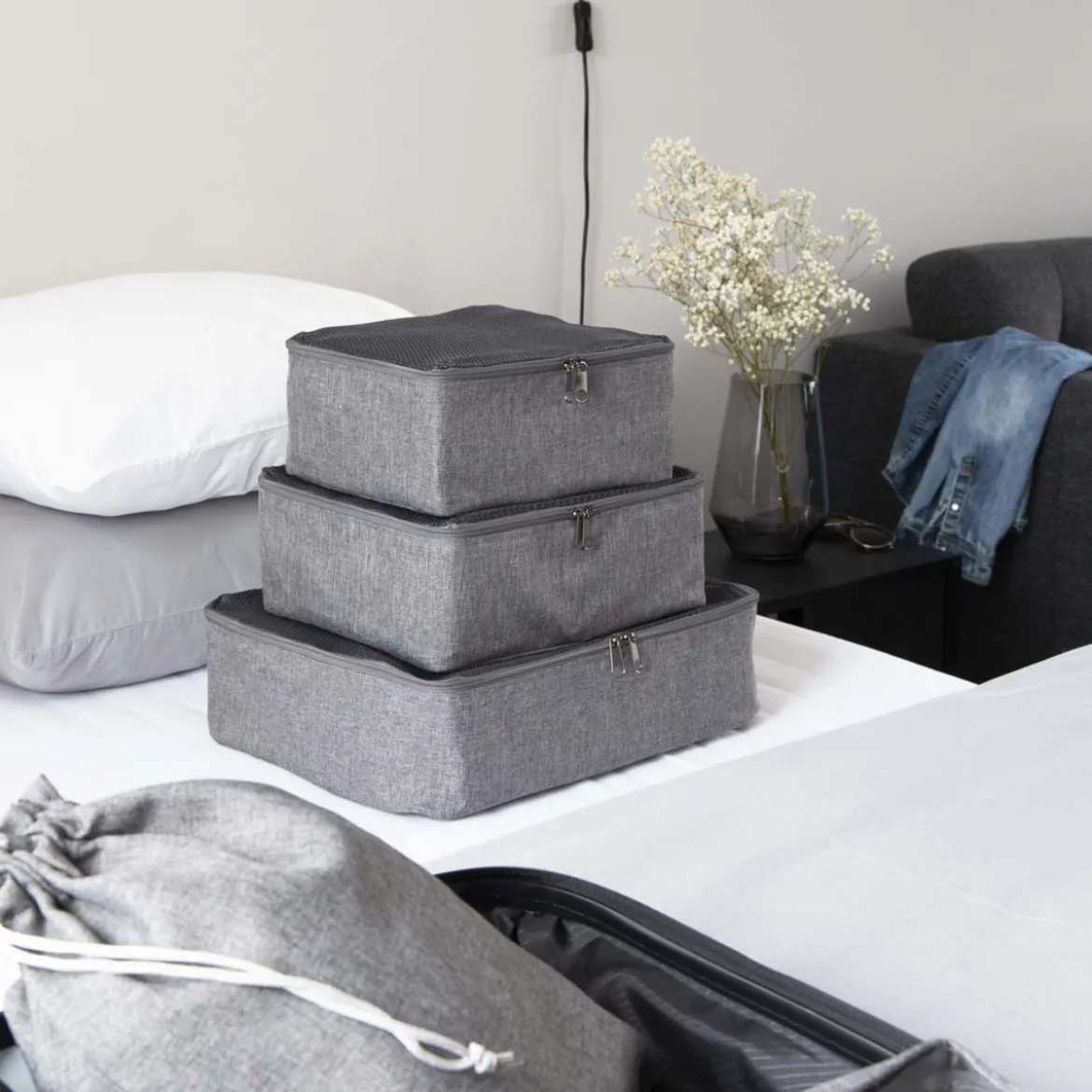 Housse de rangement pour valise