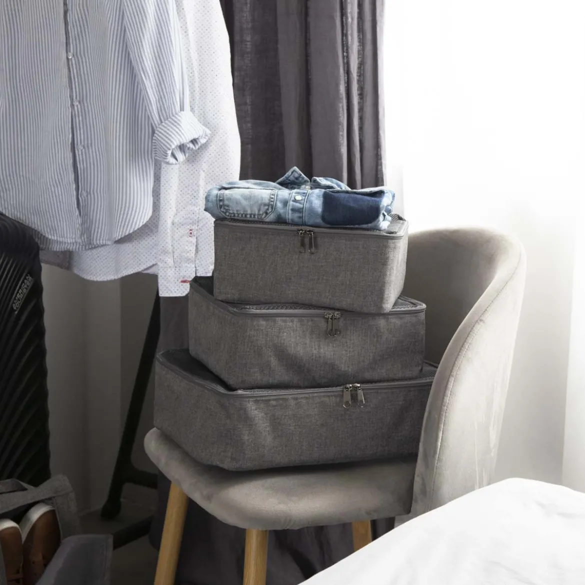 Housse de rangement pour valise