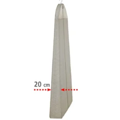 Housse pour vêtement long 180 cm