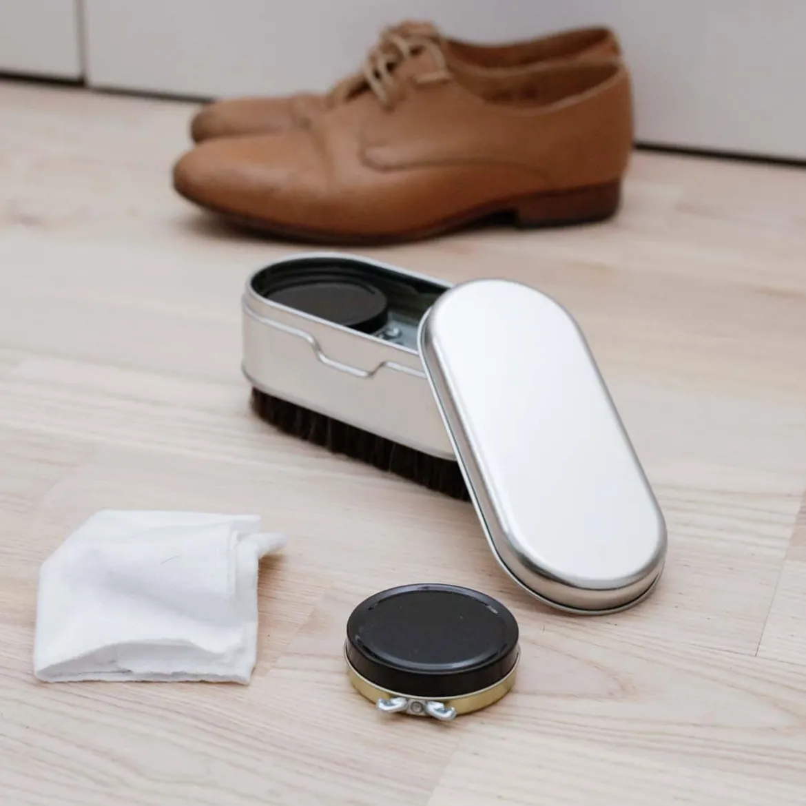 Kit de cirage compact