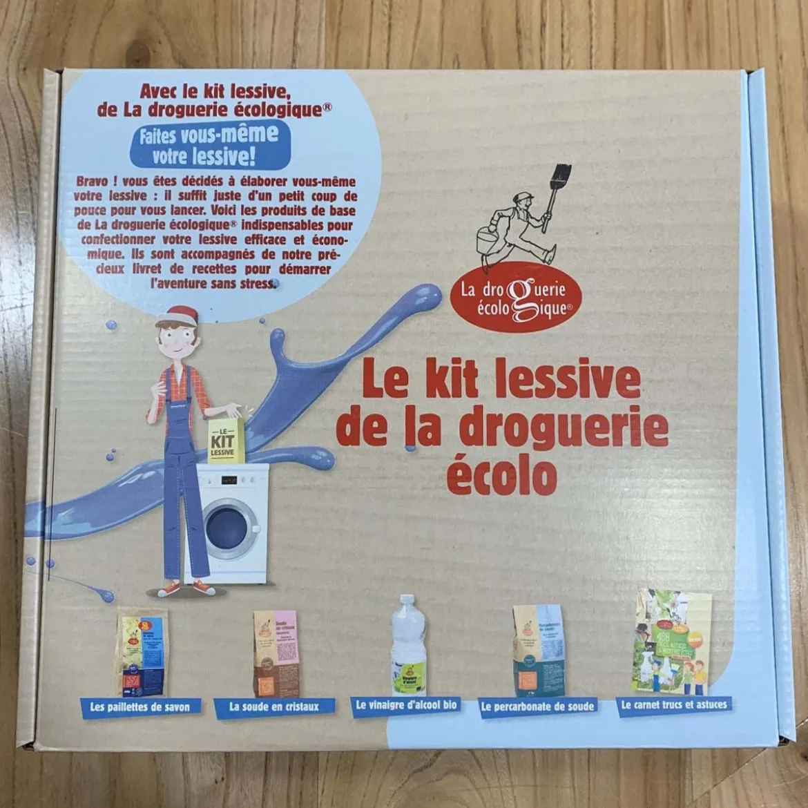 Kit de fabrication d'une lessive écologique