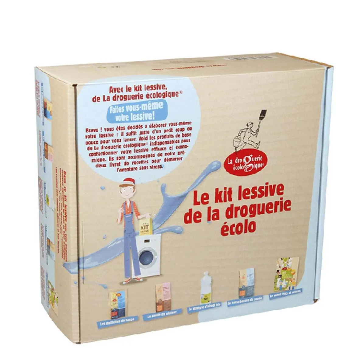 Kit de fabrication d'une lessive écologique
