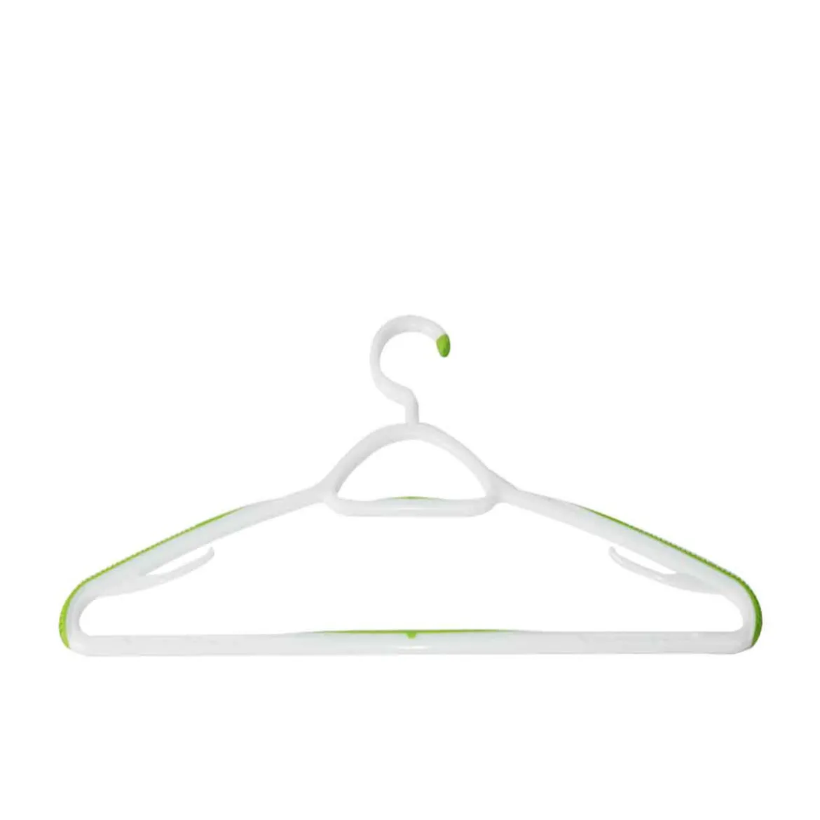 Lot de 2 cintres en plastique antiglisse