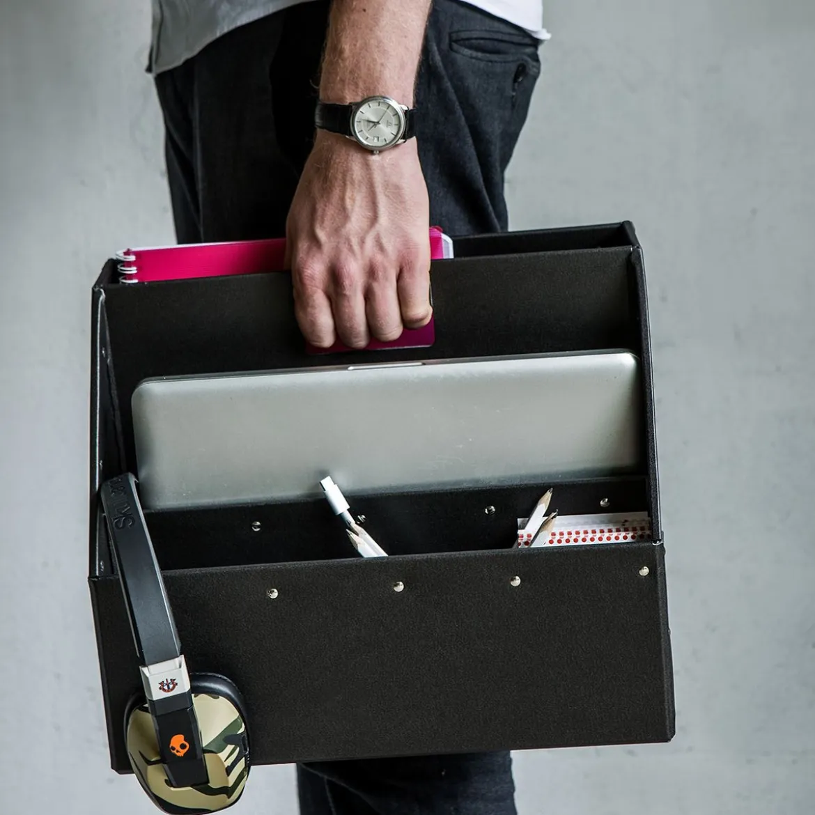 Mallette pour bureau nomade