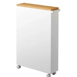 Meuble de rangement étroit pour toilettes