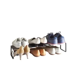 Mini étagère à chaussures pour placard