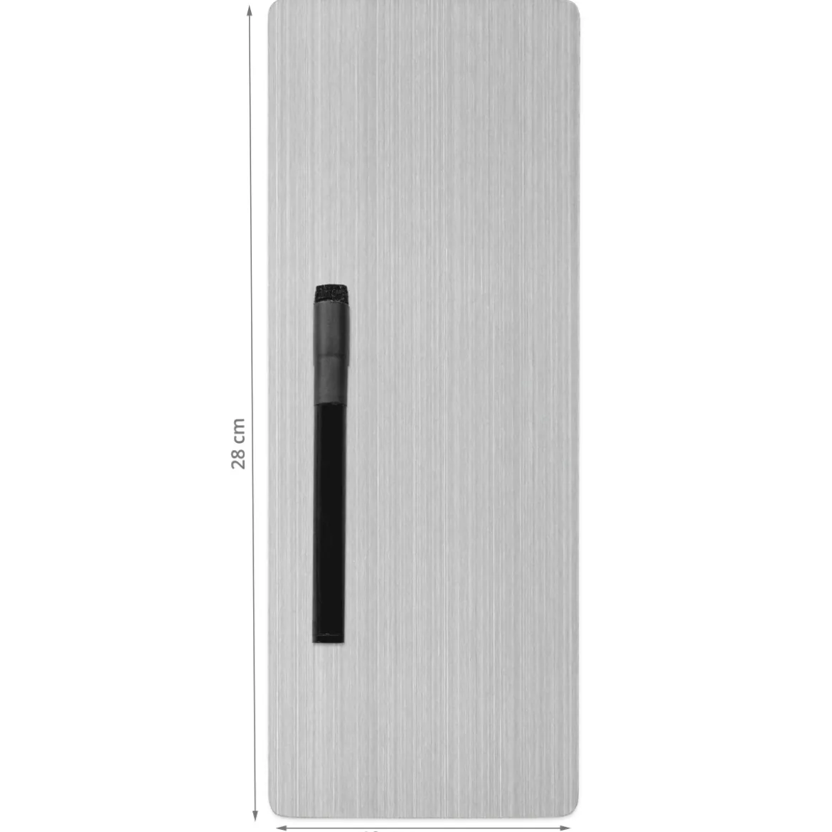 Mémo magnétique en inox