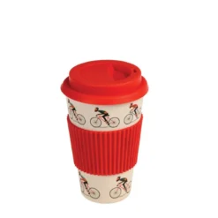 Mug en bambou pour cycliste
