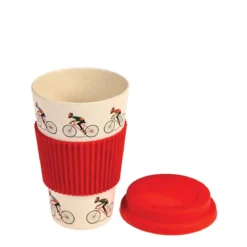 Mug en bambou pour cycliste