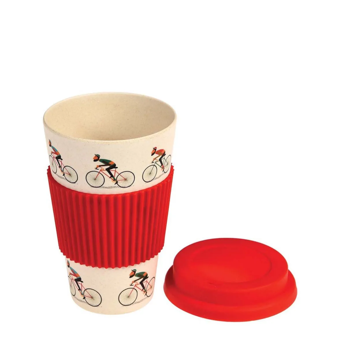 Mug en bambou pour cycliste