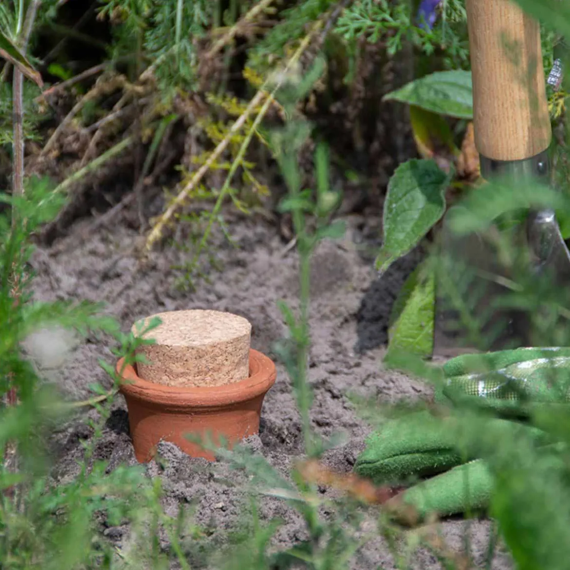 Olla à enterrer en terre cuite