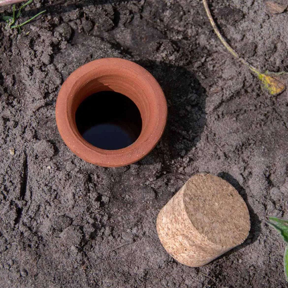 Olla à enterrer en terre cuite