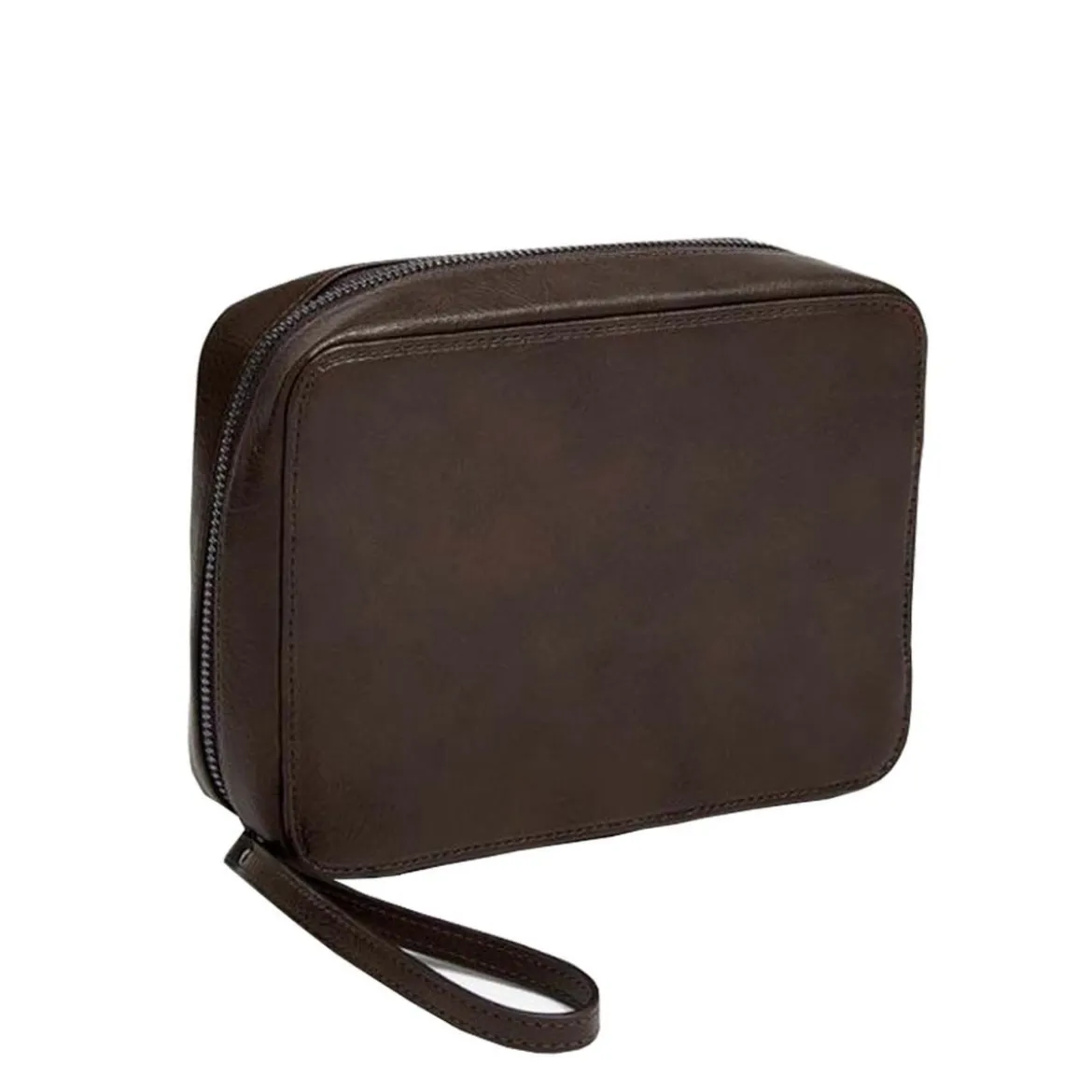 Organisateur de câbles et chargeurs marron