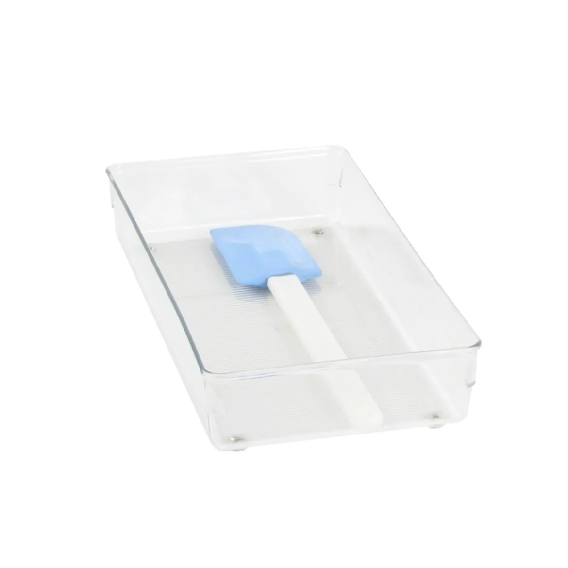 Organisateur L rectangulaire en acrylique pour tiroirs