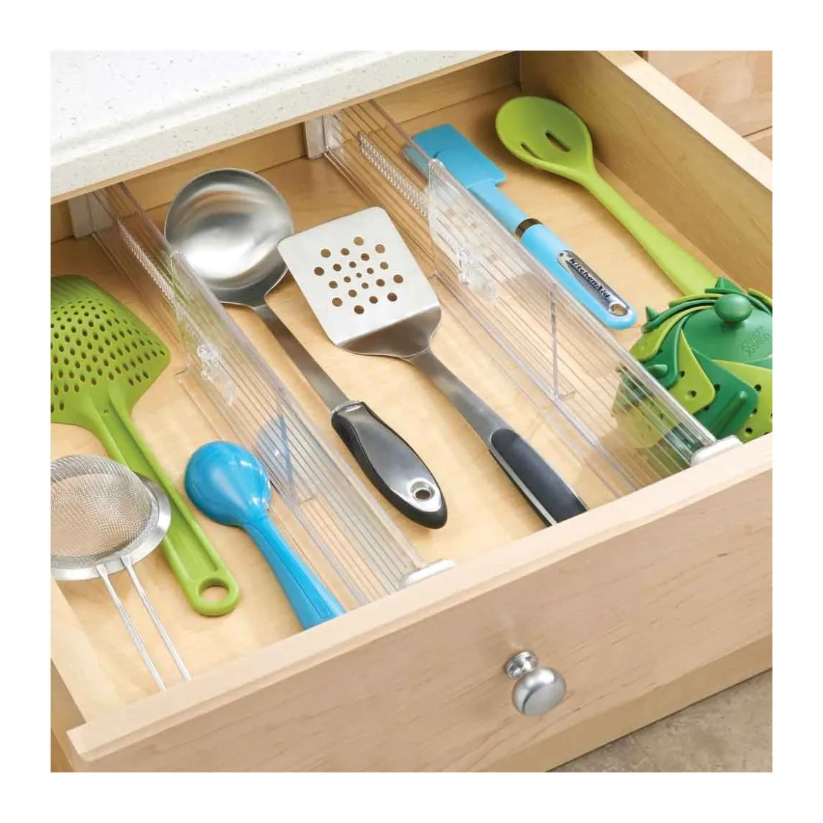 2 organisateurs extensibles de tiroir haut