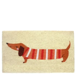 Paillasson chien saucisse