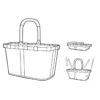 Panier de courses pliable