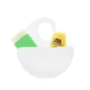 Panier de douche blanc M