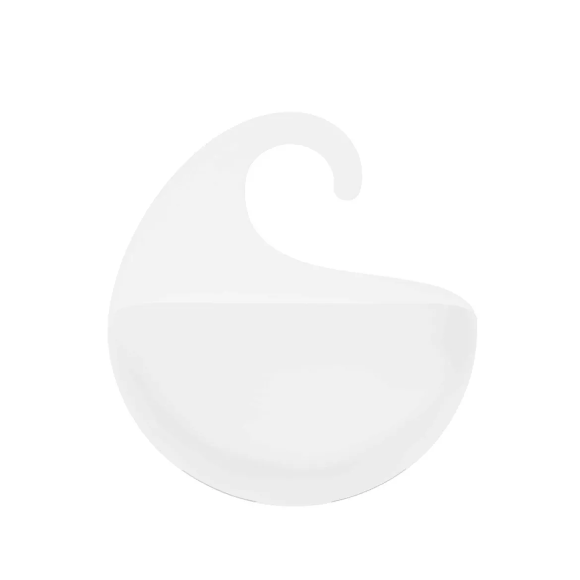 Panier de douche blanc M