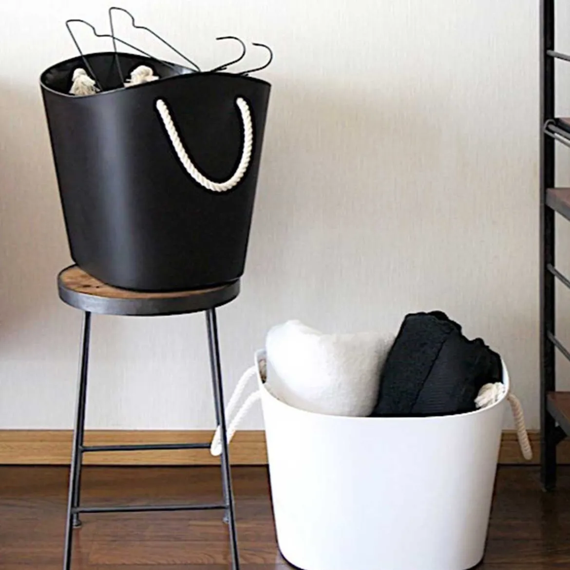Panier de rangement design Blanc