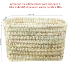 Panier de rangement marocain haut (L)