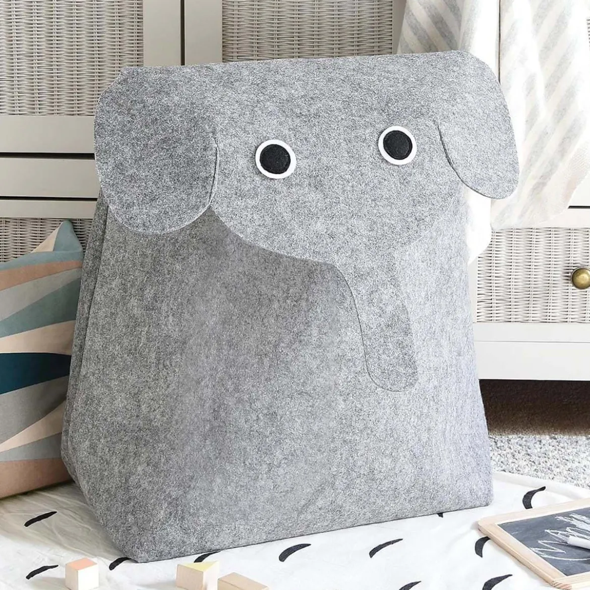 Panier à linge enfant éléphant
