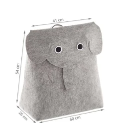 Panier à linge enfant éléphant