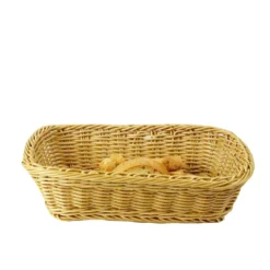 Panier à pain tressé et lavable. Taille M