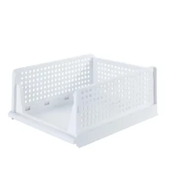2 paniers tiroirs pliables