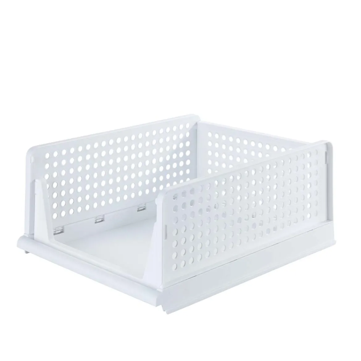 2 paniers tiroirs pliables