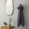 Patère au style scandinave avec 6 double crochets
