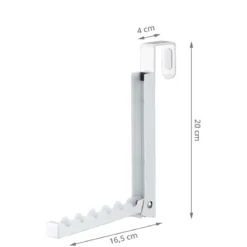 Patère rétractable gain de place