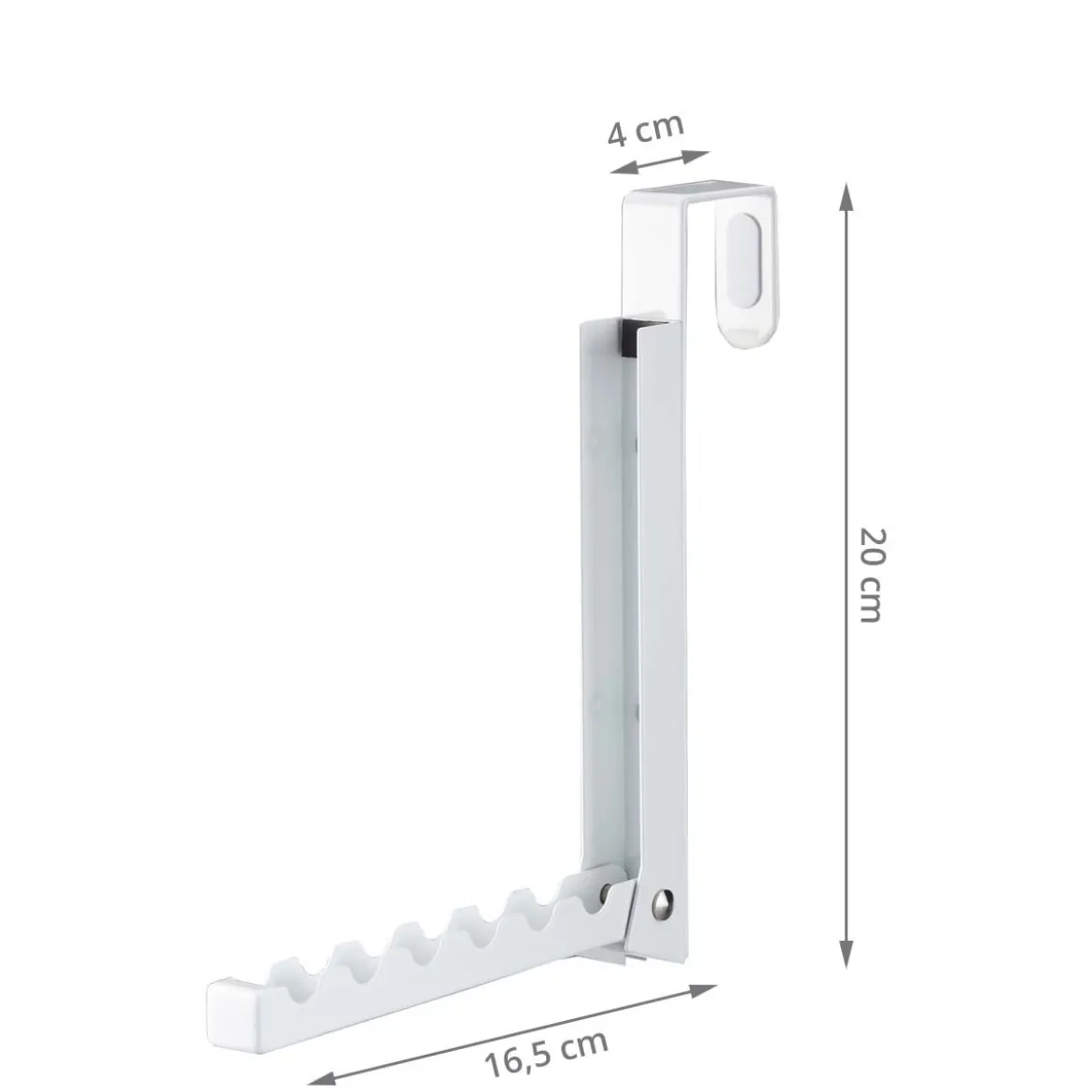 Patère rétractable gain de place