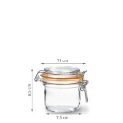 Petit bocal en verre 200 ml