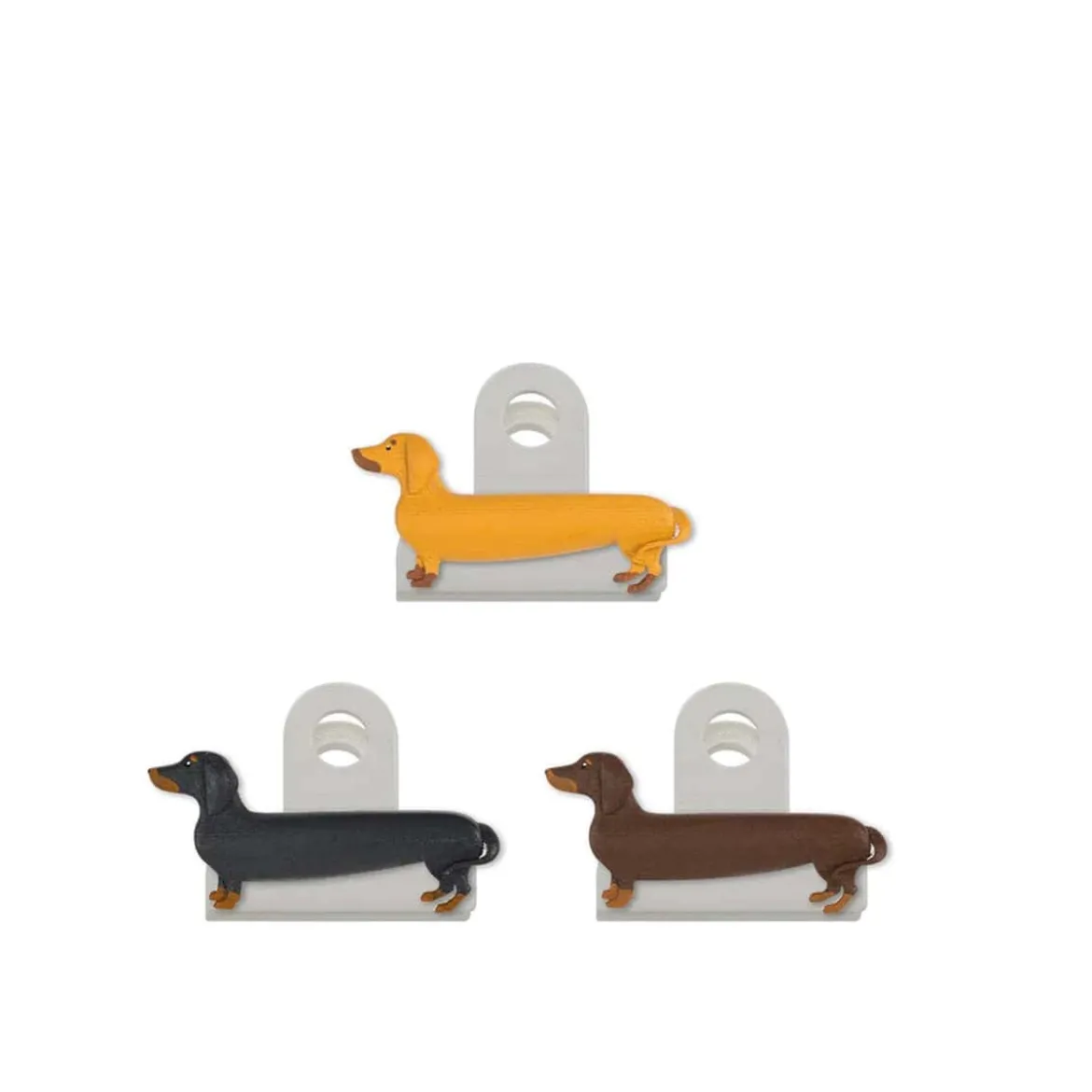 3 pinces à sachets amusantes