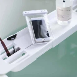 Plateau de baignoire blanc