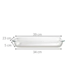 Plat rectangulaire avec panier